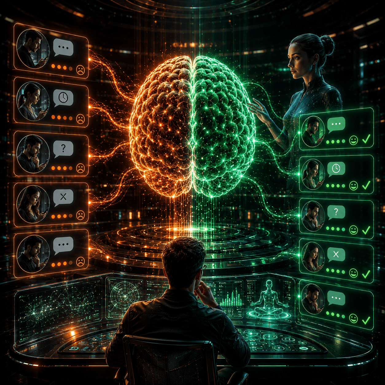 Sistema HotBrain para objeções